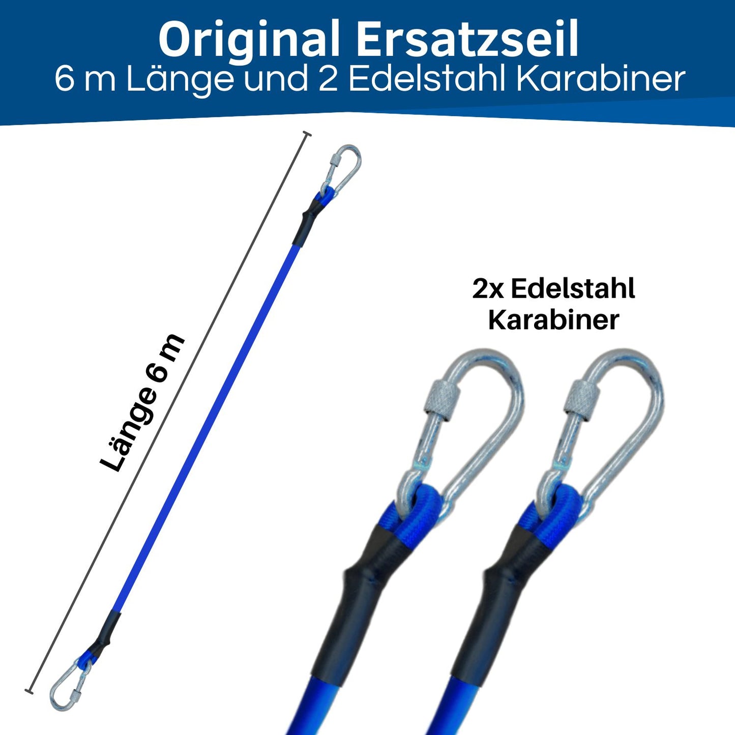 Ersatz Spannseil für Heckträger Fahrradschutzhülle