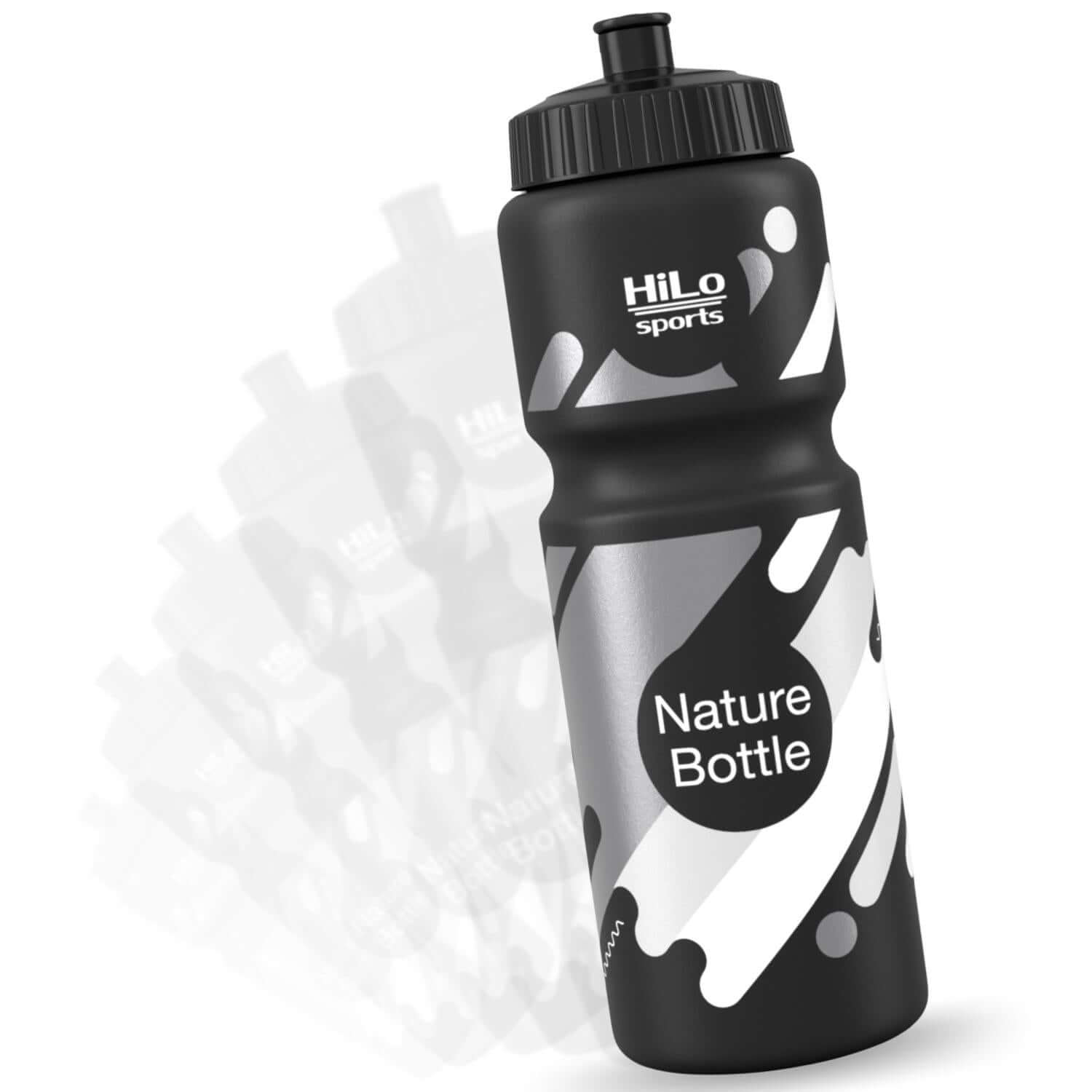 Fahrrad Trinkflasche Zuckerrohr 750ml schwarz