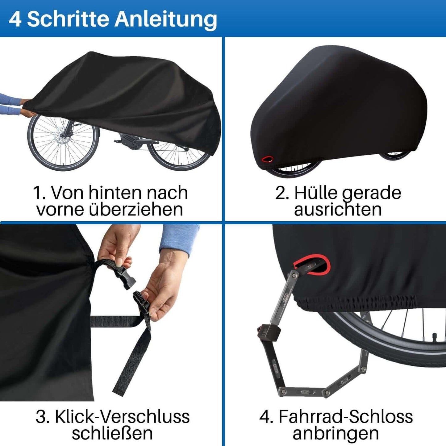 Fahrradschutz online mit prime Versand bestellen. Tolle Abdeckplane fürs Fahrrad in premium Qualität kaufen.