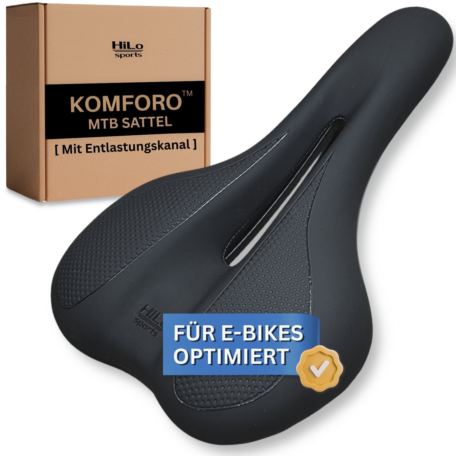 KOMFORO™ Fahrradsattel Herren & Damen