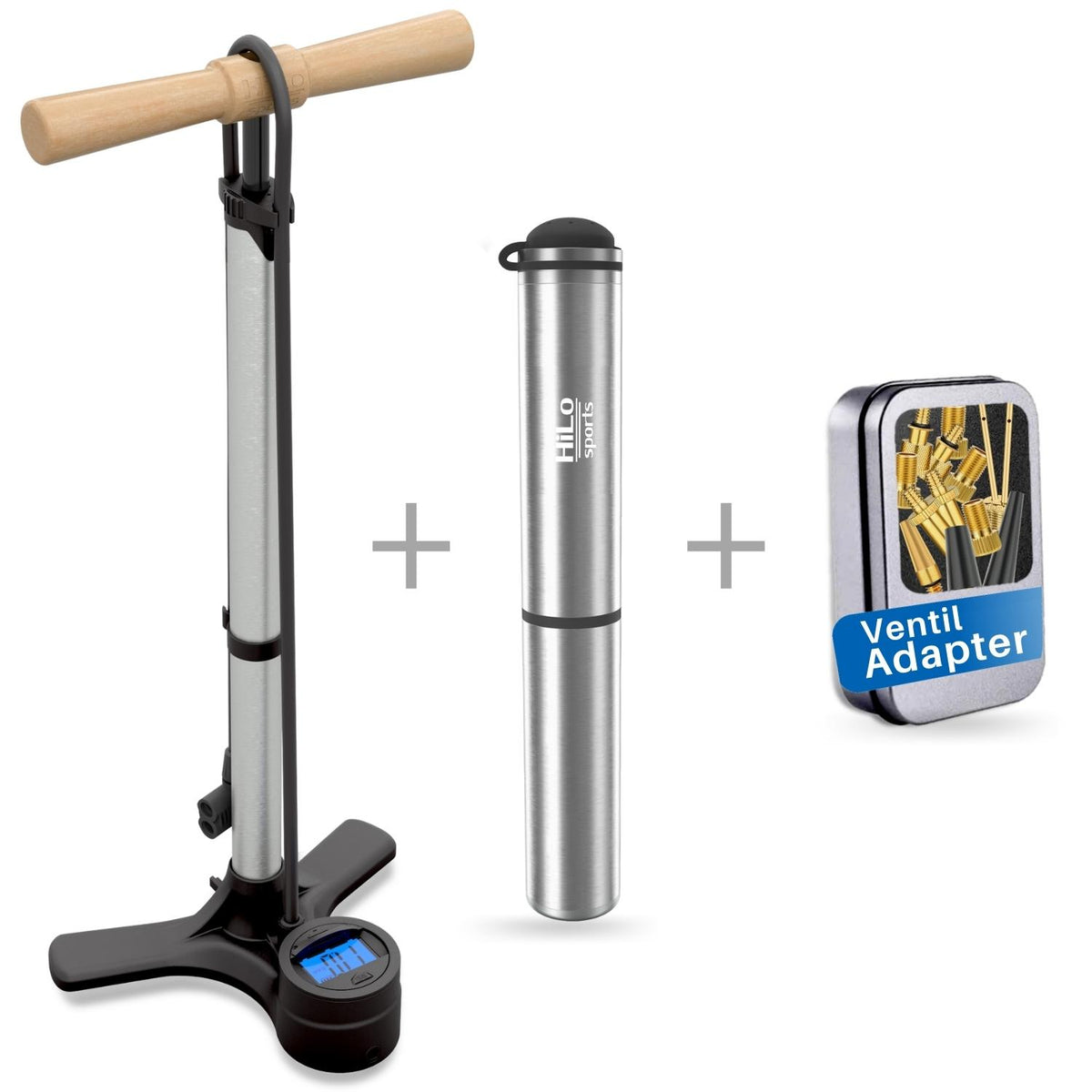 wo fahrradpumpe kaufen Profi Fahrradpumpen Set (Digitale Standpumpe, Minipumpe, Ventiladapter) Andere Optionen:Kein Logo mond-model-a_dusk Pegasus Solero-E8 2018 -