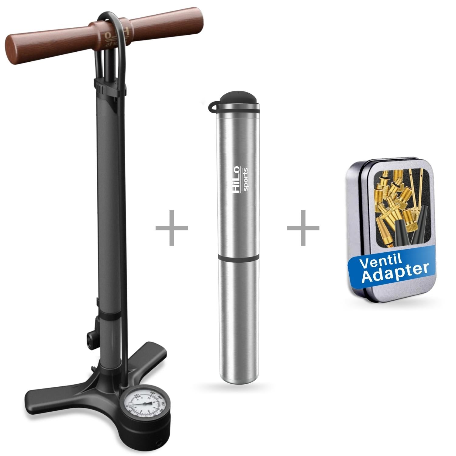 Bicycle pump set on sale