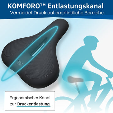 KOMFORO™ Fahrradsattel Herren & Damen