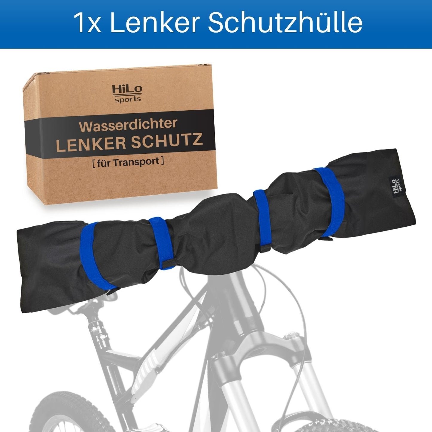 Lenkerschutz für den E-bike Transport auf Heckträger.