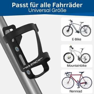 mountainbike trinkflaschenhalter Fahrrad Flaschenhalter zur seitlichen Entnahme mit Schrauben