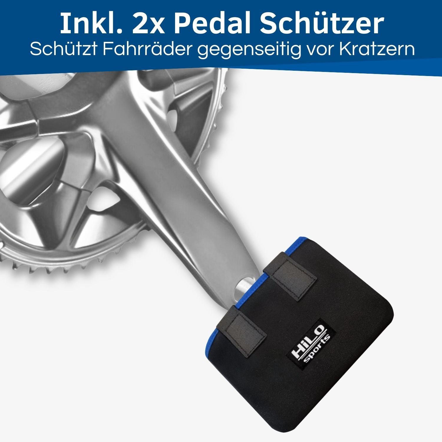 Fahrrad Rahmen- und Pedal Schutz Set