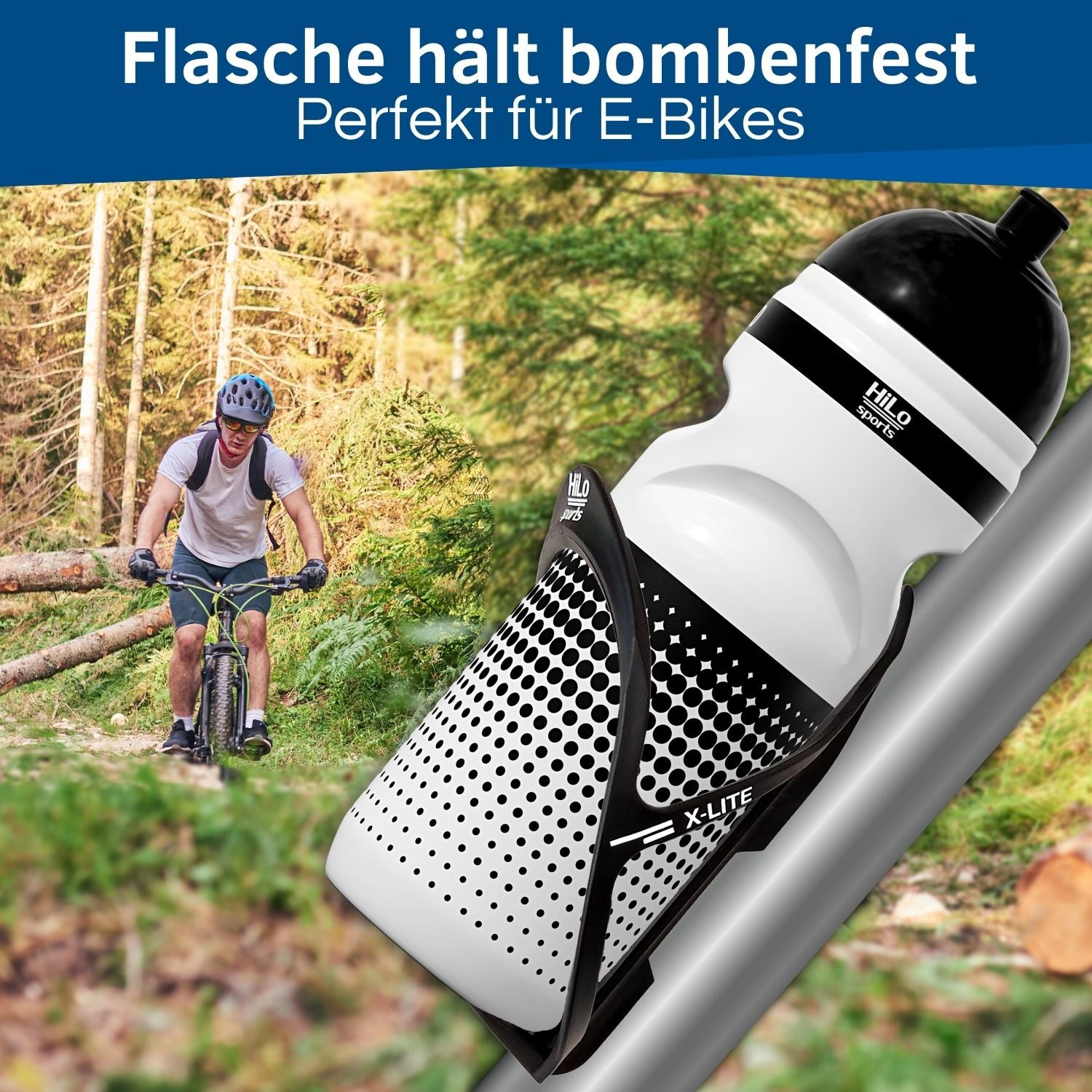 Fahrrad Flaschenhalter, Ultra fester Halt