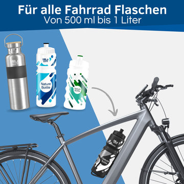 flaschenhalter damenrad Fahrrad Flaschenhalter eloxiertes Aluminium 2er Set