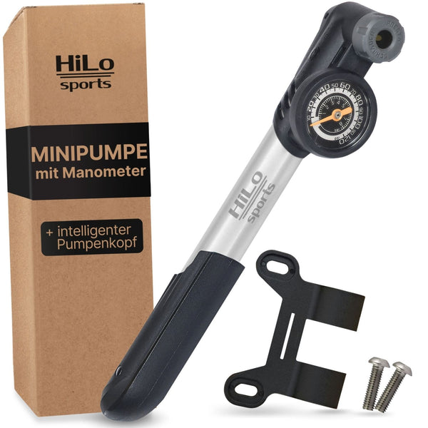fahrradpumpe selber bauen Fahrrad Minipumpe mit automatischem Ventil Wechsel