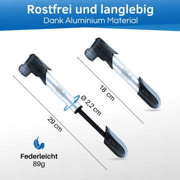 tchibo mini fahrradpumpe Fahrrad Minipumpe, Pocket Star Clever