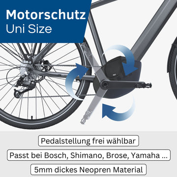 fahrrad transportschutz e-bike E-Bike Transportschutz Set (Akku Schutzhülle, Motor Abdeckung, Lenkerschutz)