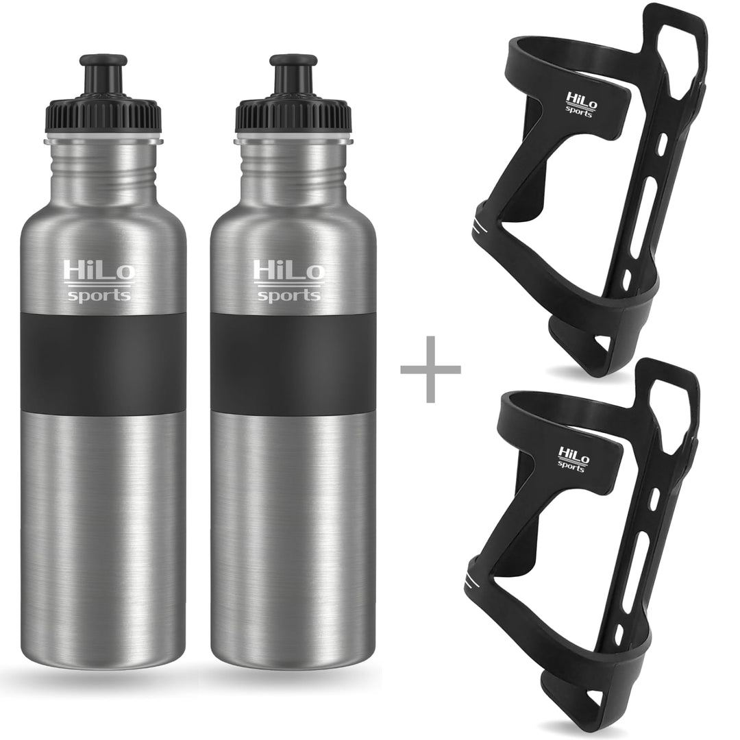 rennrad trinkflasche 750ml Edelstahl Fahrrad Trinkflaschen & Flaschenhalter Set