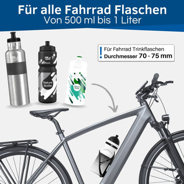 flaschenhalter für fahrradsattel Fahrrad Flaschenhalter: Extra starker Halt