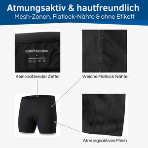 Radunterhose Herren gepolstert