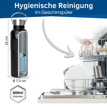 rennrad thermo trinkflasche test Pulverbeschichtete Isolierte Edelstahl Fahrrad Trinkflasche