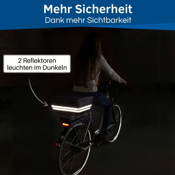 fahrrad rücklicht korb Fahrrad Korbabdeckung, wasserdicht & reflektierend