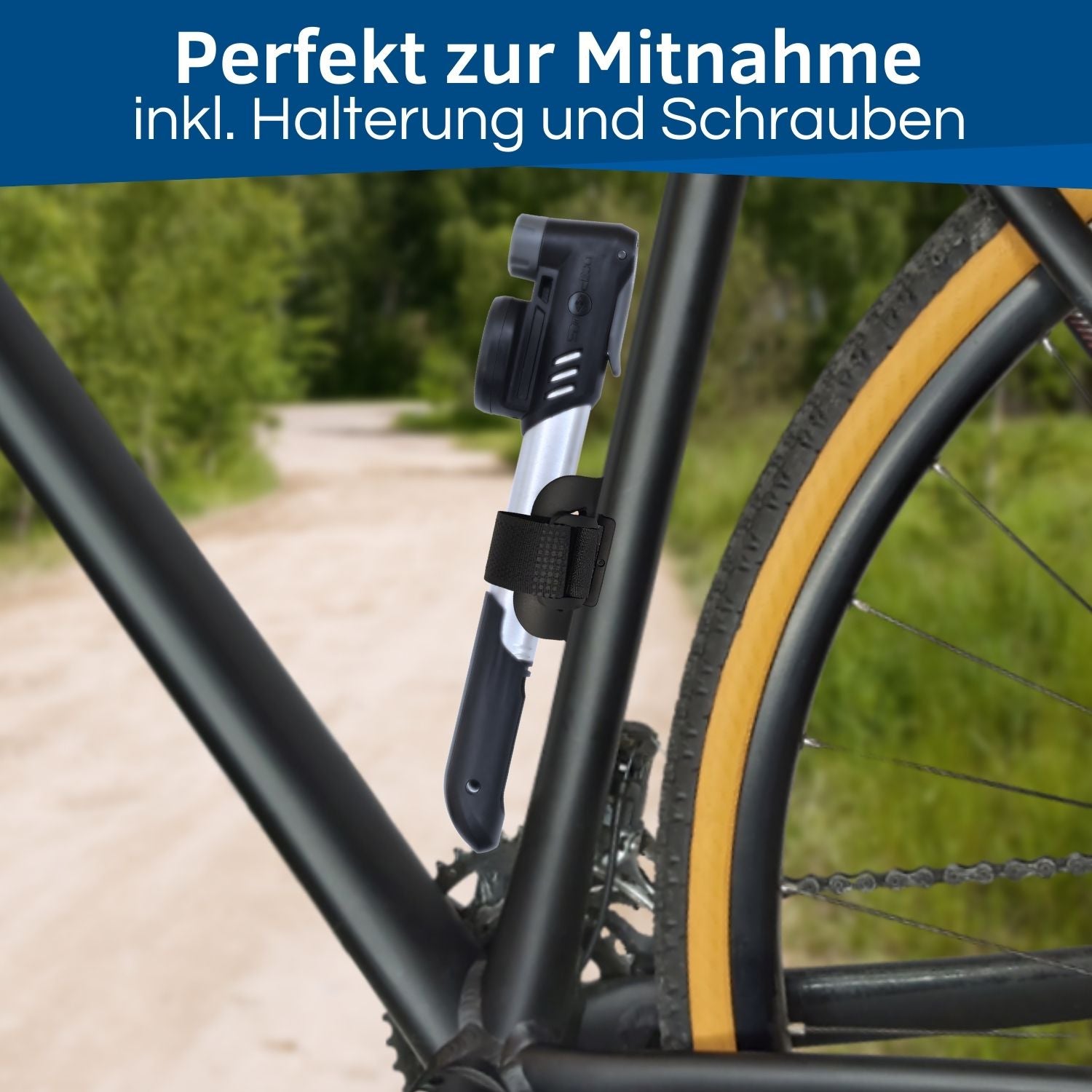 kleine luftpumpe rennrad Fahrrad Minipumpe mit automatischem Ventil Wechsel