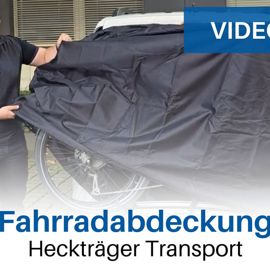 Fahrradabdeckung für Heckträger Transport