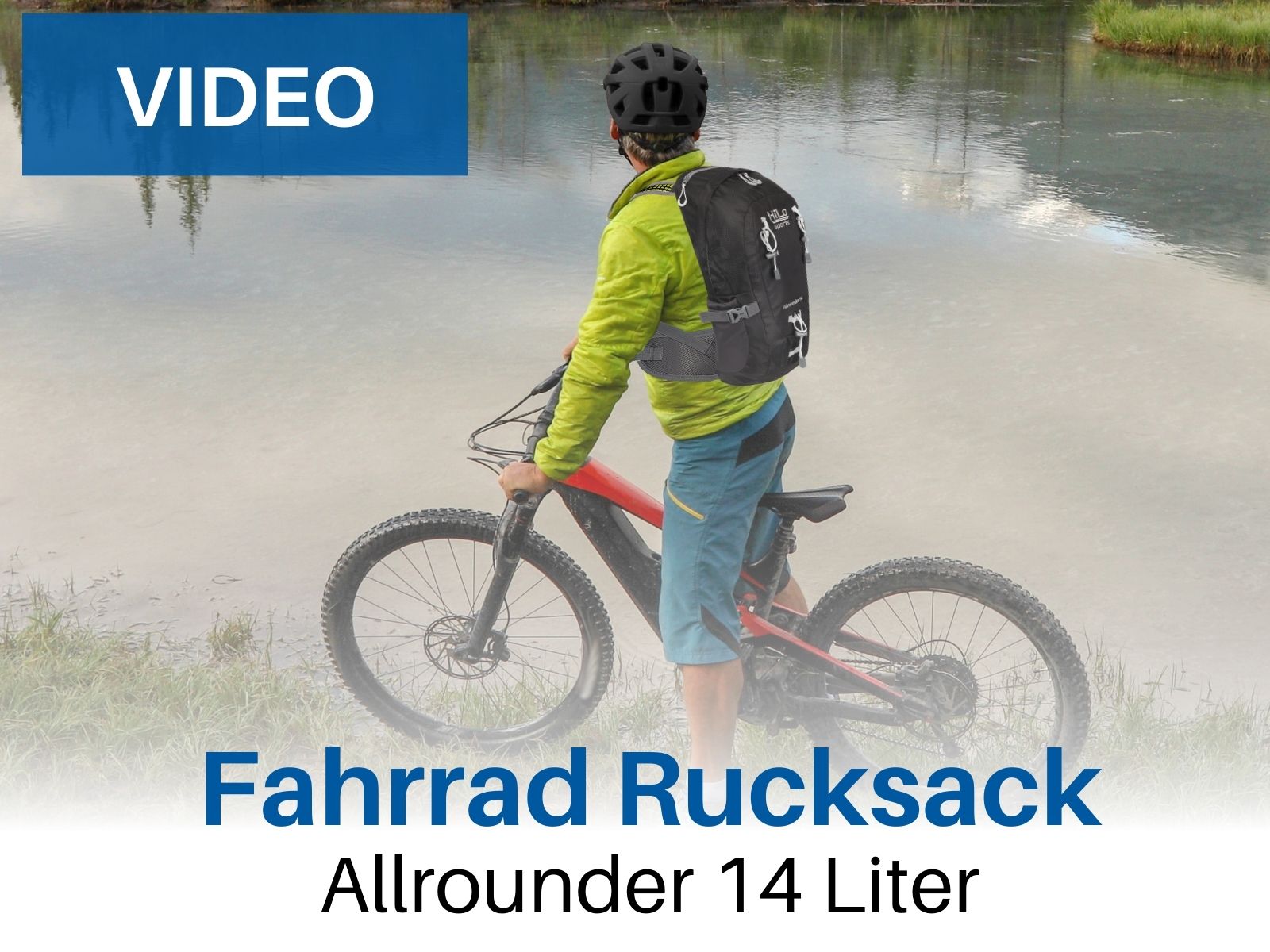 Radrucksack Allrounder 14 Liter