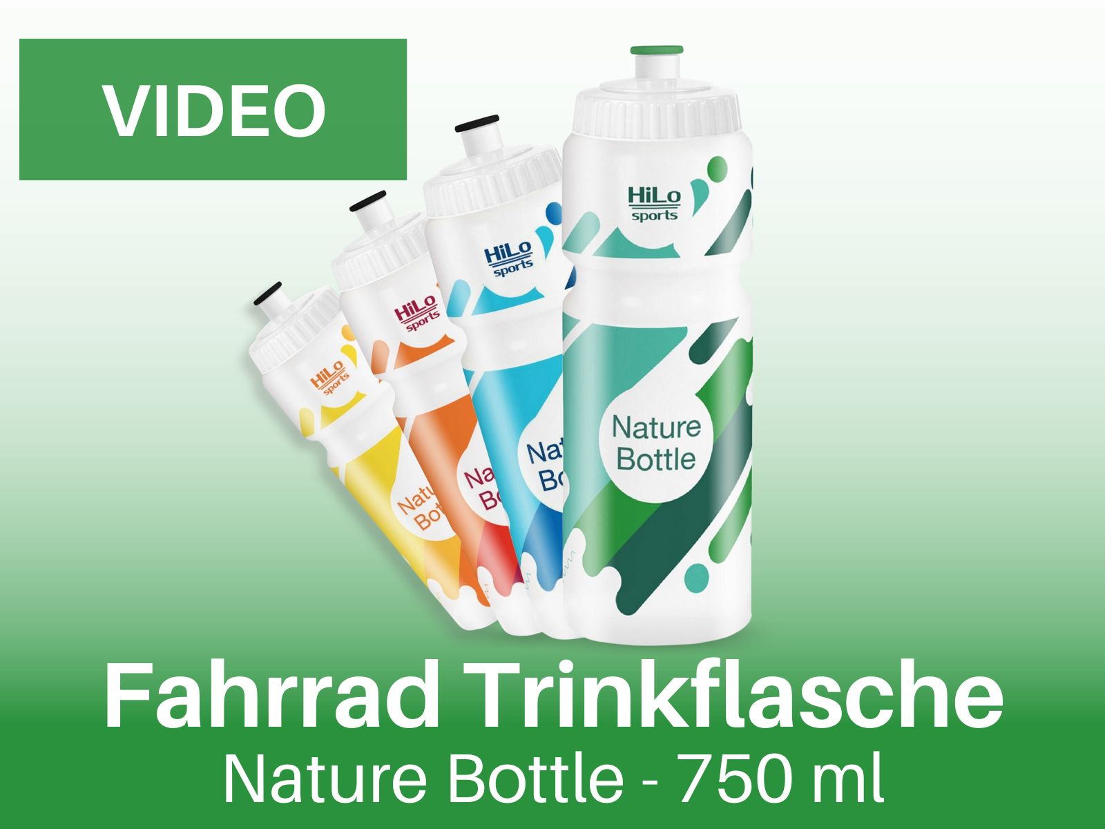 Fahrrad Trinkflasche Zuckerrohr, 750ml