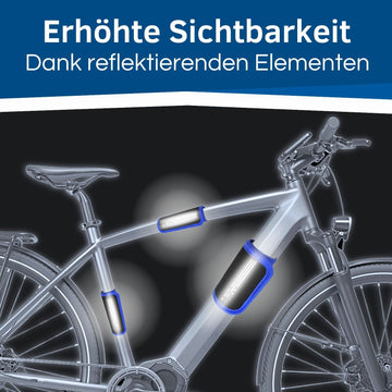 Fahrrad Rahmen- und Pedal Schutz Set