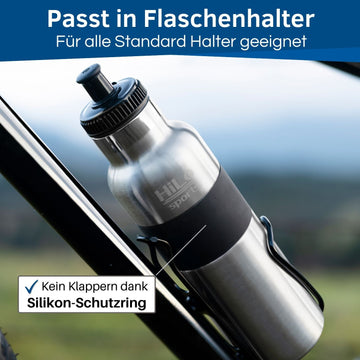 rennrad trinkflasche edelstahl Fahrrad Trinkflasche aus Edelstahl: 100% Auslaufsicher