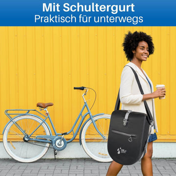 Fahrrad Hinterradtasche wasserdicht 25 Liter