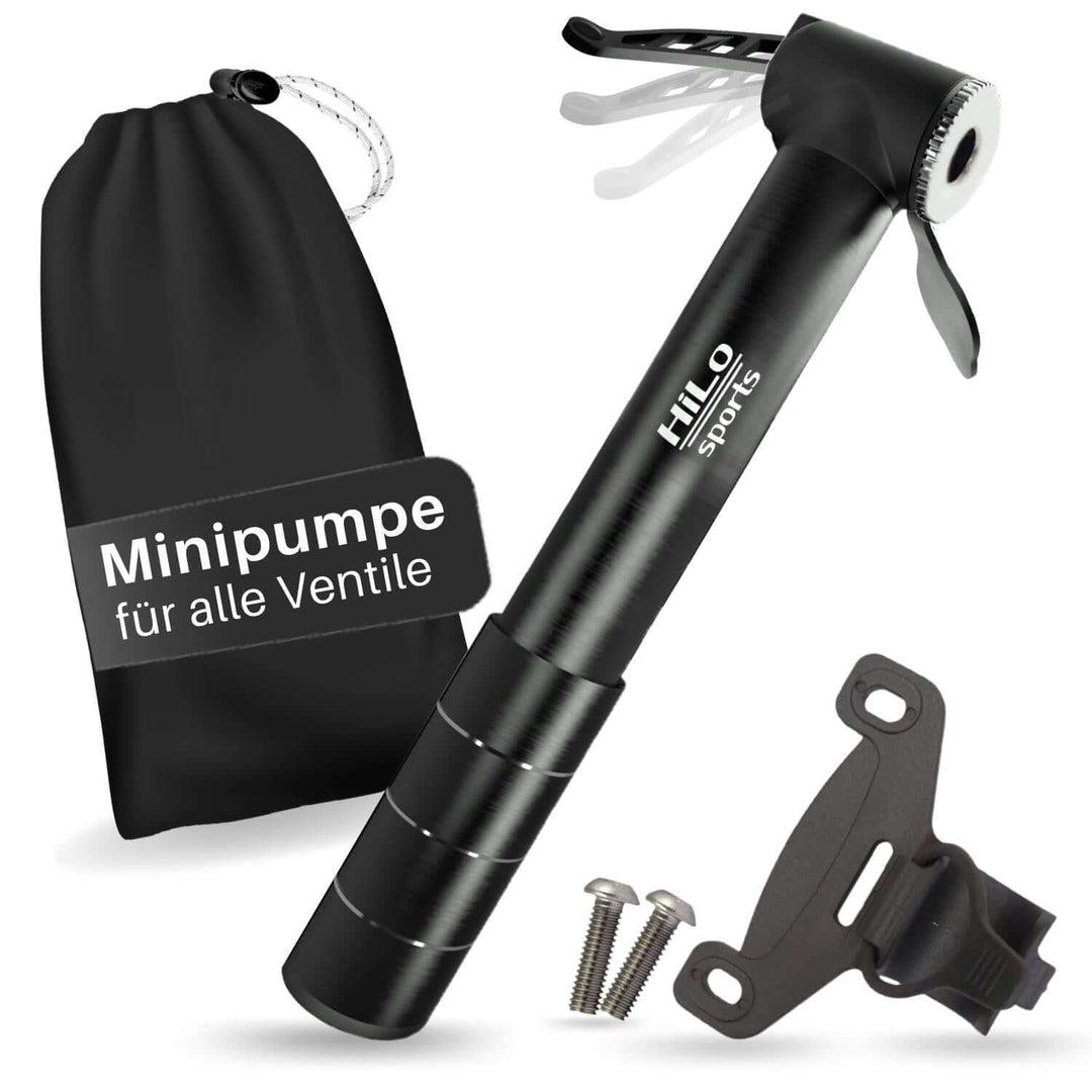 fahrradpumpe in der nähe Fahrrad Minipumpe aus Aluminium für alle Ventile