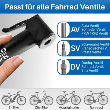 Fahrrad Minipumpe, Tour Air