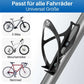 Die Flaschenhalterung passt auf jeden Fahrradtyp: E-Bike, MTB und Rennrad.